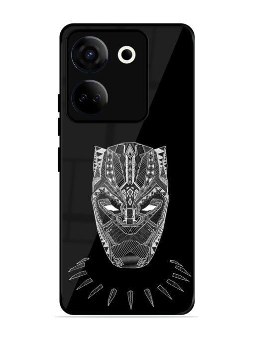 Fictional Art Glossy Metal Phone Cover for Tecno Camon 20