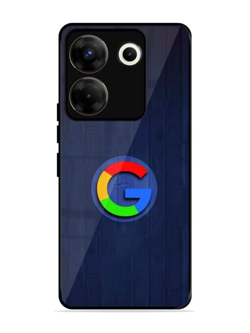 Google Logo Printed Glossy Metal TPU Phone Cover for Tecno Camon 20 Pro (5G) Zapvi