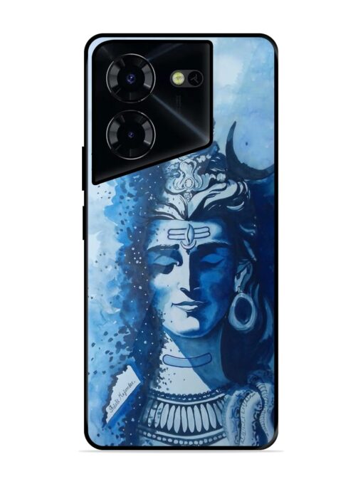 Shiv Art Glossy Metal Phone Cover for Tecno Pova 5 Pro (5G) Zapvi