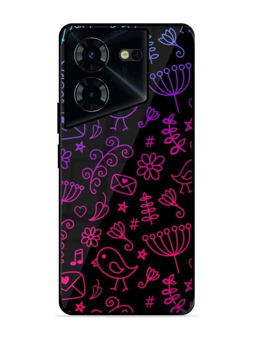 Cool Girly Glossy Metal Phone Cover for Tecno Pova 5 Pro (5G) Zapvi