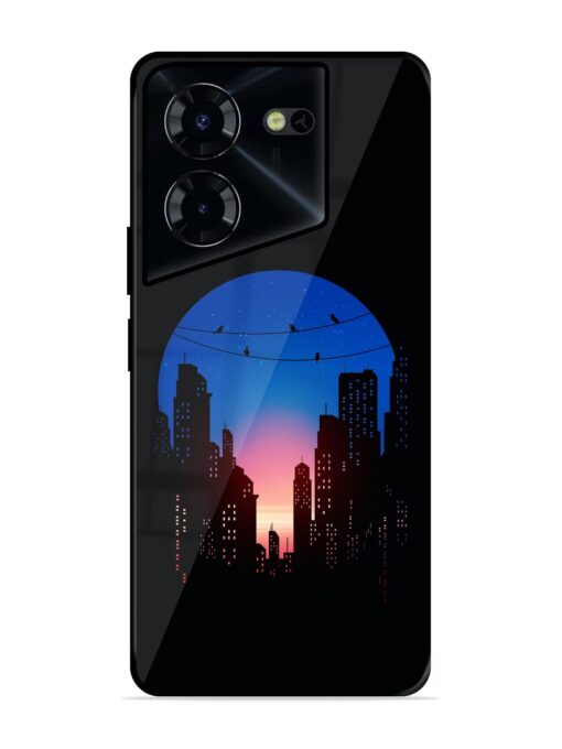 Minima City Vibe Glossy Metal Phone Cover for Tecno Pova 5 Pro (5G) Zapvi