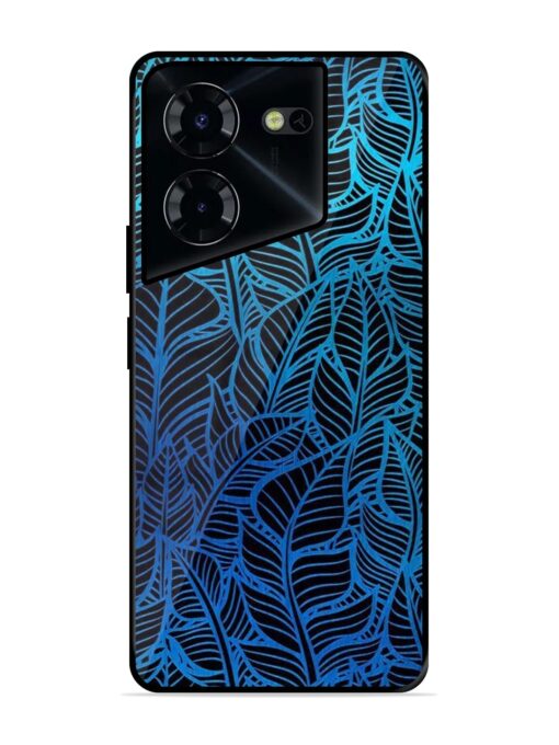 Decorative Topical Glossy Metal Phone Cover for Tecno Pova 5 Pro (5G)