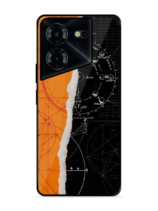 Planning Zoning Glossy Metal Phone Cover for Tecno Pova 5 Pro (5G) Zapvi