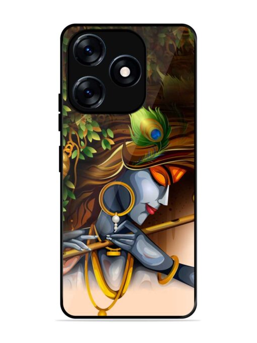 Krishna Glossy Metal Phone Cover for Tecno Spark 10 (4G) Zapvi