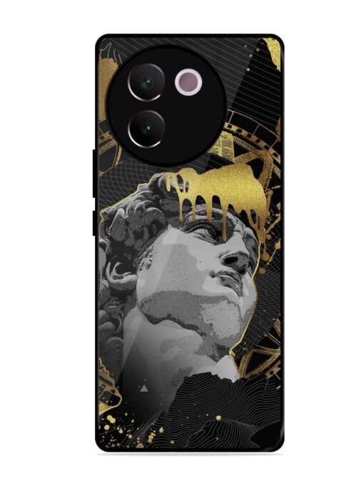 Roman Face Glossy Metal Phone Cover for Vivo V30E (5G) Zapvi