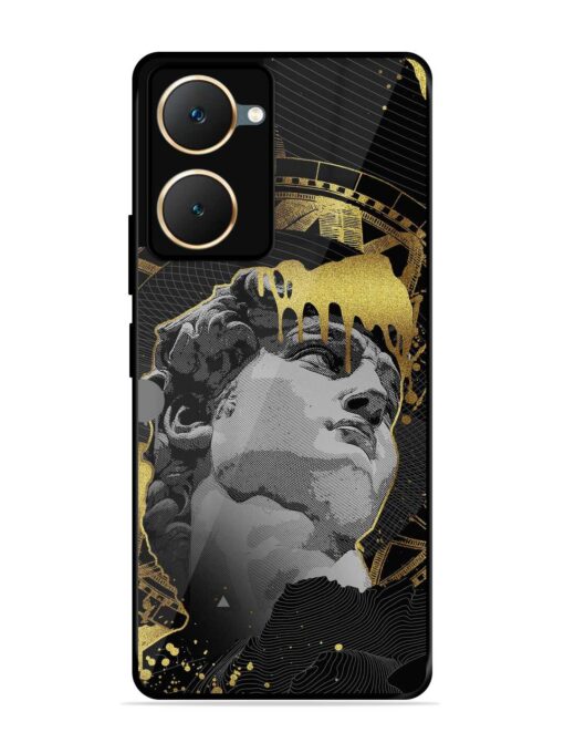 Roman Face Glossy Metal Phone Cover for Vivo Y18