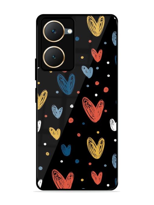 Happy Valentines Day Glossy Metal TPU Phone Cover for Vivo Y18