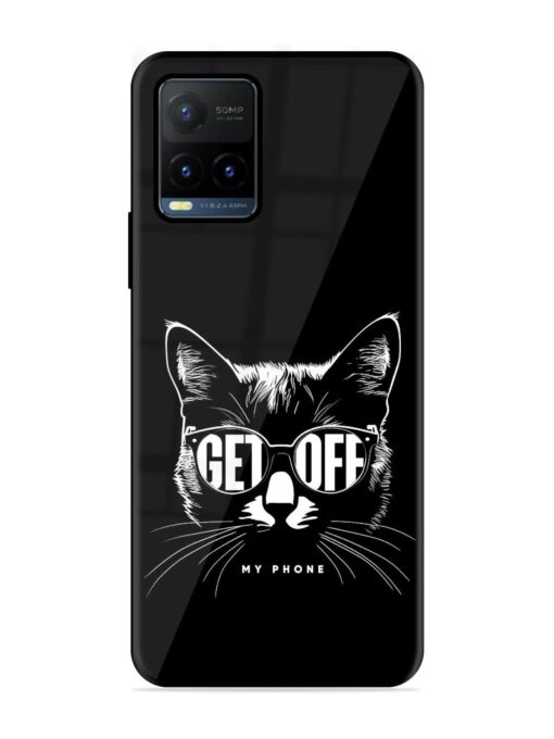 Get Off Glossy Metal TPU Phone Cover for Vivo Y21T