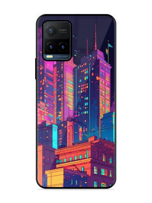 City View Glossy Metal Phone Cover for Vivo Y21T