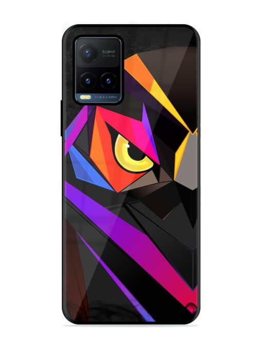 Wpap Owl Glossy Metal Phone Cover for Vivo Y21T