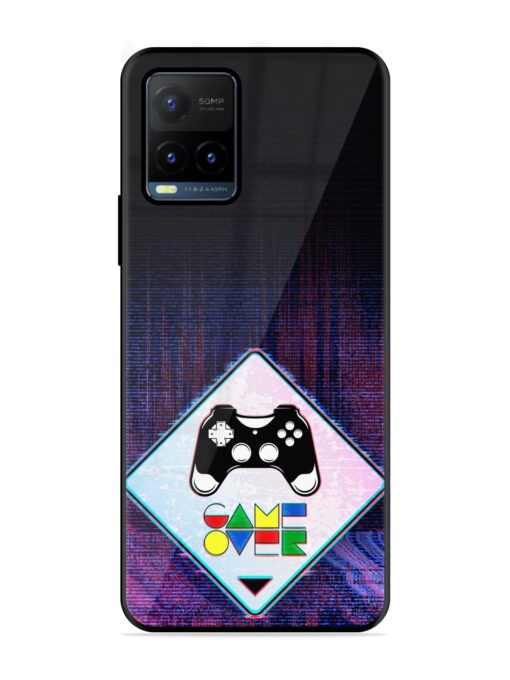 Game Over Glossy Metal Phone Cover for Vivo Y21T