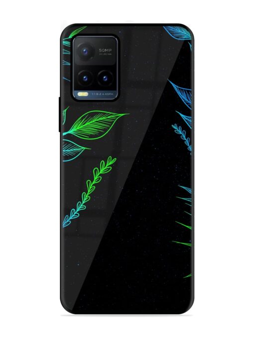 Aesthetic Neon Glossy Metal Phone Cover for Vivo Y21T