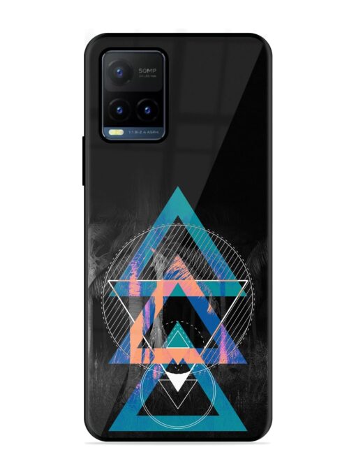 Indie Cross Glossy Metal Phone Cover for Vivo Y21T