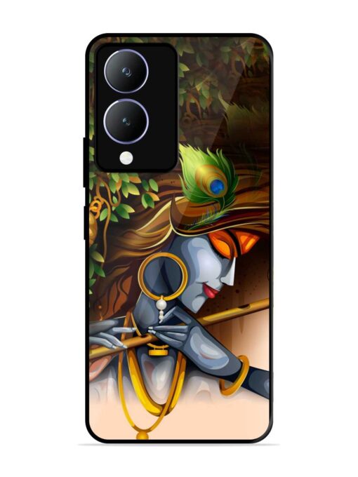 Krishna Glossy Metal Phone Cover for Vivo Y28 (5G) Zapvi