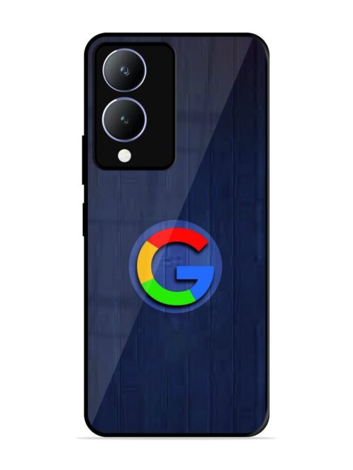 Google Logo Printed Glossy Metal TPU Phone Cover for Vivo Y28 (5G) Zapvi