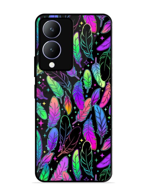 Bright Multi Colored Seamless Glossy Metal Phone Cover for Vivo Y28 (5G) Zapvi