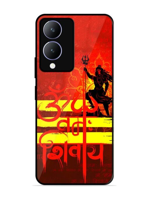 Illustration Lord Shiva Glossy Metal TPU Phone Cover for Vivo Y28 (5G) Zapvi