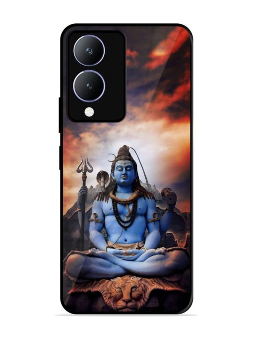 Jai Jai Shiv Glossy Metal Phone Cover for Vivo Y28 (5G)