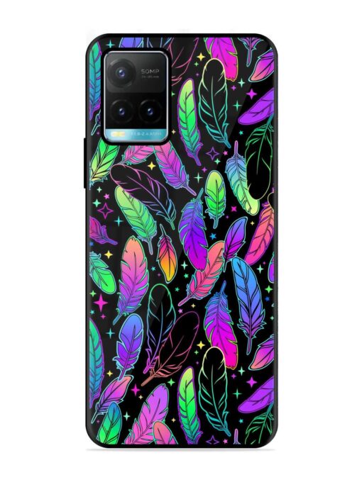 Bright Multi Colored Seamless Glossy Metal Phone Cover for Vivo Y33S