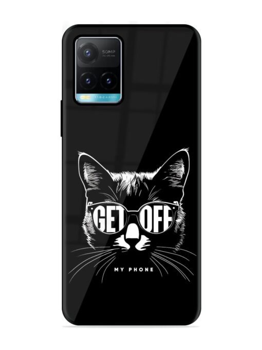 Get Off Glossy Metal TPU Phone Cover for Vivo Y33S