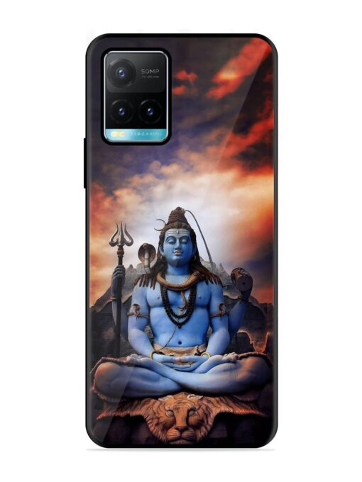 Jai Jai Shiv Glossy Metal Phone Cover for Vivo Y33S Zapvi