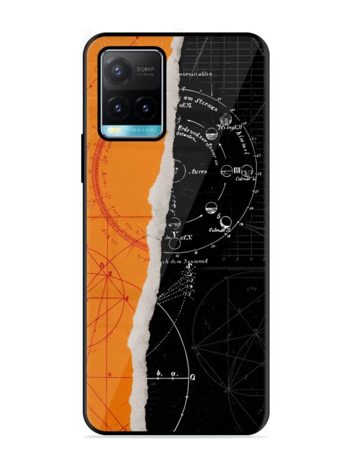 Planning Zoning Glossy Metal Phone Cover for Vivo Y33S