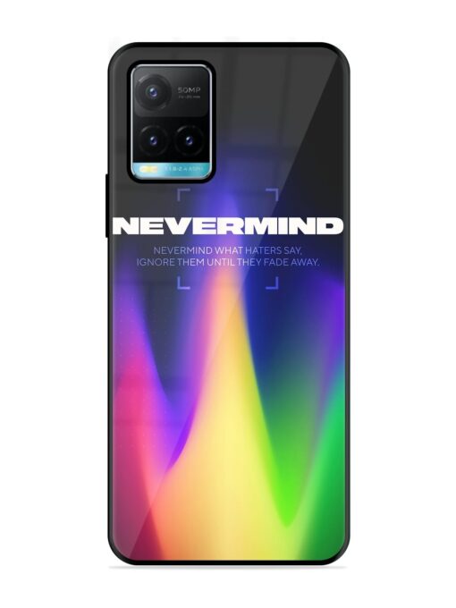 Nevermind Glossy Metal Phone Cover for Vivo Y33S Zapvi