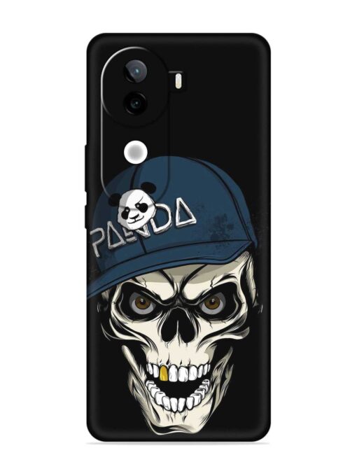 Panda Skull Embossed Soft Silicone Case for Iqoo Z9S (5G)