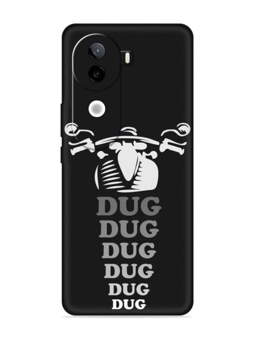 Dug Dug Dug Embossed Soft Silicone Case for Iqoo Z9S (5G)