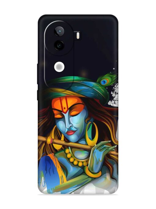 Krishna Art Embossed Soft Silicone Case for Iqoo Z9S (5G)