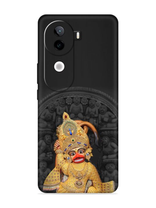 Indian Gold Hanuman Embossed Soft Silicone Case for Iqoo Z9S (5G)