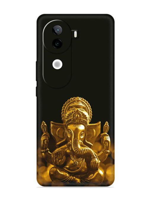 Lord Ganesha Indian Festival Embossed Soft Silicone Case for Iqoo Z9S (5G)