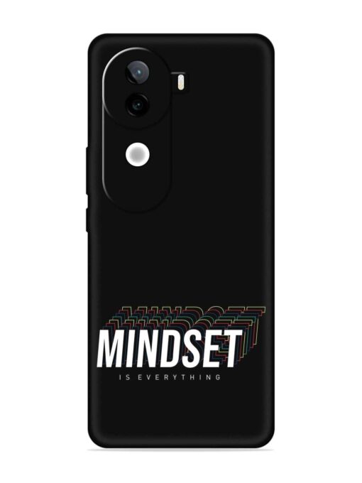 Mindset Everything Slogan Embossed Soft Silicone Case for Iqoo Z9S (5G)