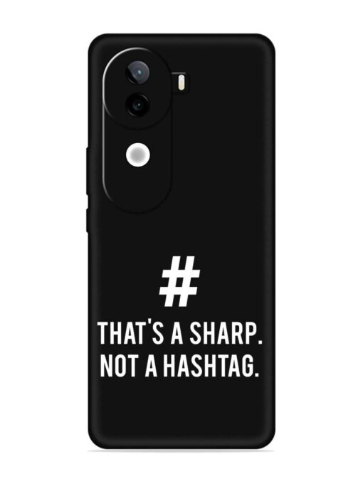 Thats Sharp Not Embossed Soft Silicone Case for Iqoo Z9S (5G)