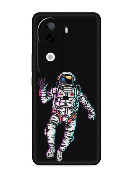 Spaceman Embossed Soft Silicone Case for Iqoo Z9S (5G) Zapvi