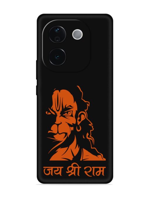 Angry Hanuman Embossed Soft Silicone Case for Iqoo Z9S Pro (5G) Zapvi