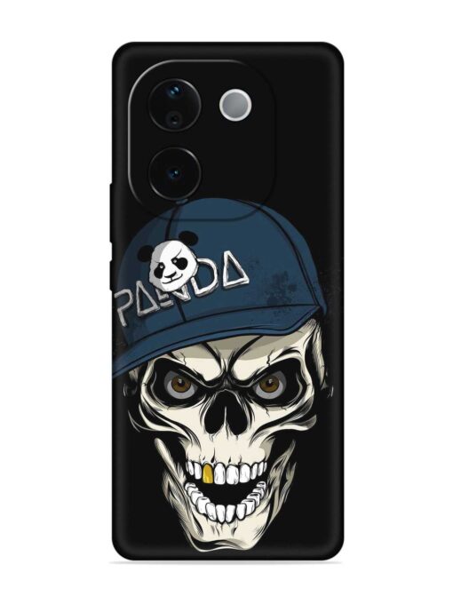 Panda Skull Embossed Soft Silicone Case for Iqoo Z9S Pro (5G) Zapvi