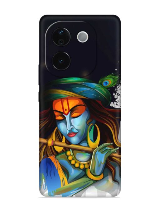 Krishna Art Embossed Soft Silicone Case for Iqoo Z9S Pro (5G) Zapvi