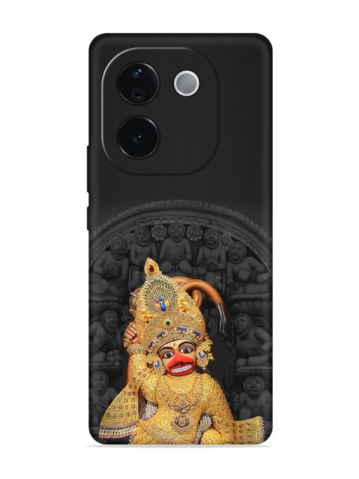 Indian Gold Hanuman Embossed Soft Silicone Case for Iqoo Z9S Pro (5G)