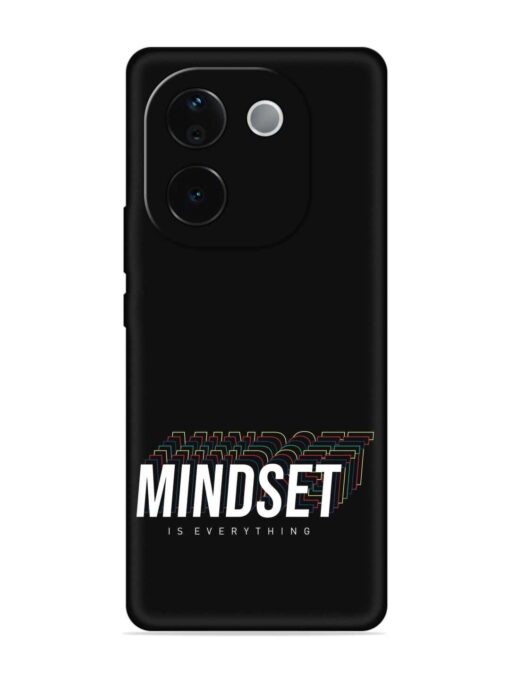 Mindset Everything Slogan Embossed Soft Silicone Case for Iqoo Z9S Pro (5G) Zapvi