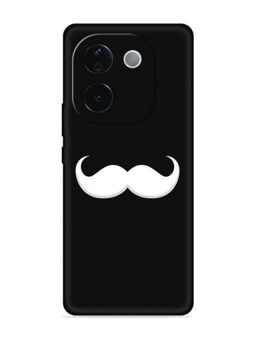 Mustache Vector Embossed Soft Silicone Case for Iqoo Z9S Pro (5G)