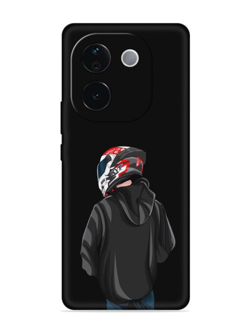 Motorcycle Rider Embossed Soft Silicone Case for Iqoo Z9S Pro (5G) Zapvi