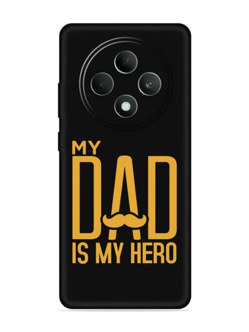 My Dad Is My Hero Embossed Soft Silicone Case for Oppo F27 (5G) Zapvi