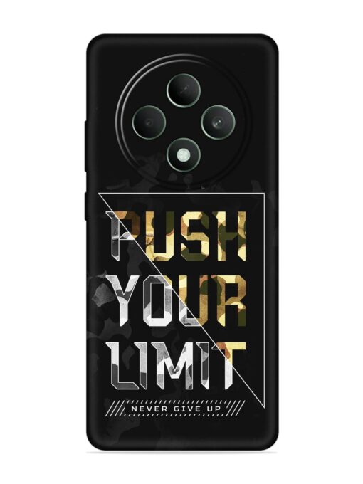 Push Your Limits Embossed Soft Silicone Case for Oppo F27 (5G)