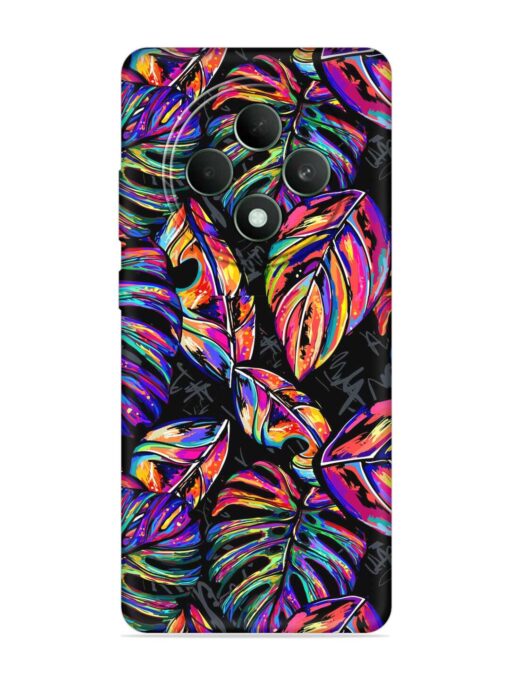 Tropical Seamless Vector Embossed Soft Silicone Case for Oppo F27 (5G) Zapvi