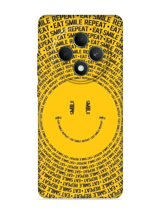 Smiley Embossed Soft Silicone Case for Oppo F27 (5G)