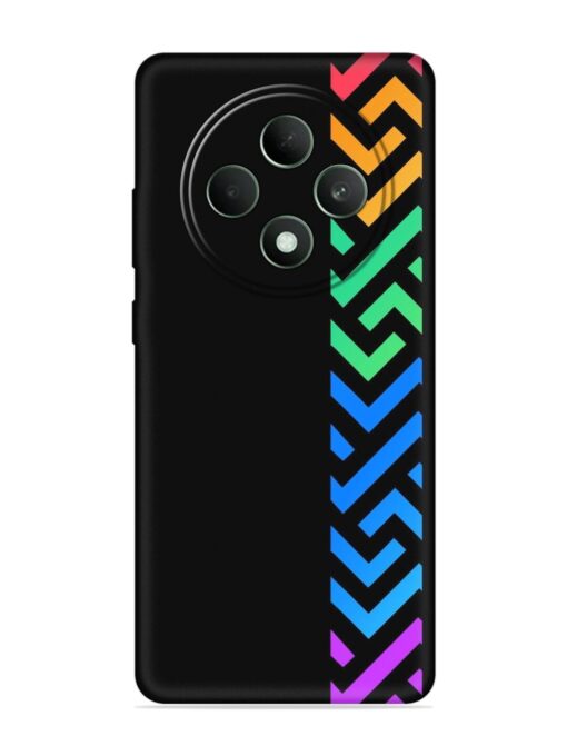 Colorshape Stripes Embossed Soft Silicone Case for Oppo F27 (5G) Zapvi