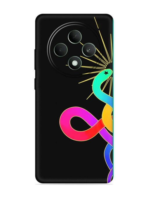 Art Geometric Abstraction Embossed Soft Silicone Case for Oppo F27 (5G) Zapvi