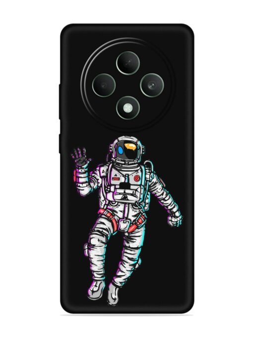 Spaceman Embossed Soft Silicone Case for Oppo F27 (5G)