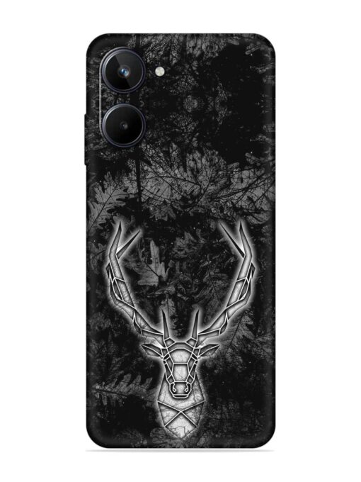 Ancient Deer Embossed Soft Silicone Case for Realme 10 (4G) Zapvi